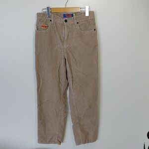 Beige Corduroy Youth Boy’s Pants - Vintage Style